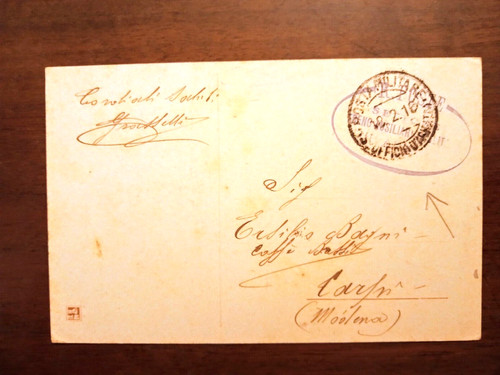 Cartolina militare 1916 - militare, r