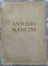 ANTONIO MANCINI MONOGRAFIA