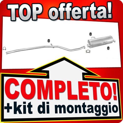 Scarico completo per peugeot - scarico,