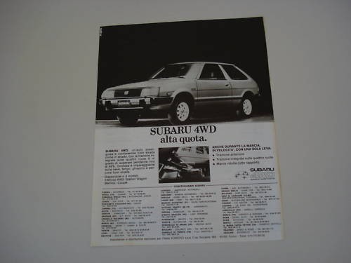 Advertising pubblicità 1982 - advertising,