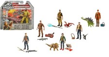 Jurassic World Set Personaggi e Dinosauri - Mattel