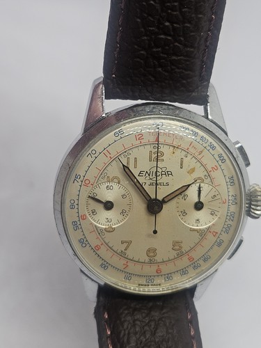 Cronografo vintage enicar - cronografo,