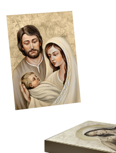 Quadro sacra famiglia - famiglia, con