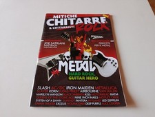 Rivista Mitiche Chitarre & Chitarristi N.1/2011 Joe Satriani Slash Iron Maiden 