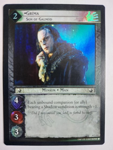 Lotr tcg due torri - tcg, grima