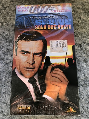 Videocassetta vhs film 007 - vhs,