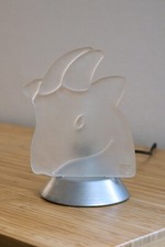 Lampada da tavolo CARLO NASON rara modello iTRE zodiaco "CAPRICORNO" vetro di Murano Italia anni 90