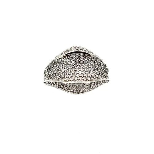 Anello oro 750 bianco - anello, in