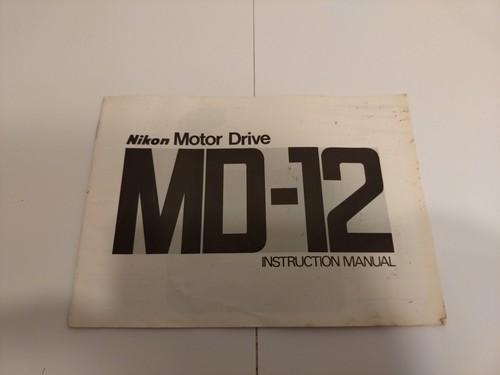 Nikon motor drive - nikon, md-12