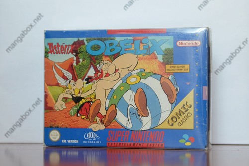Asterix obelix snes - &, (cib)