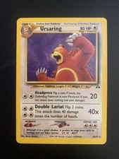 Card pokemon  Ursaring Rara