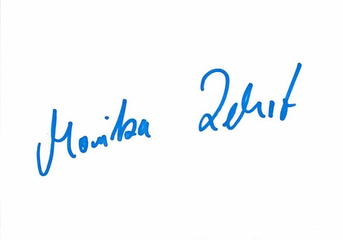 Autografo monika zehrt - autografo,