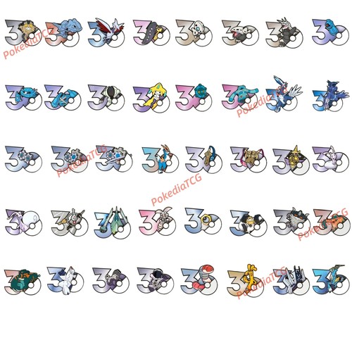 Pokémon tcg 30th - 30th, anniversary