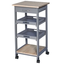 HOMCOM Carrello da Cucina con