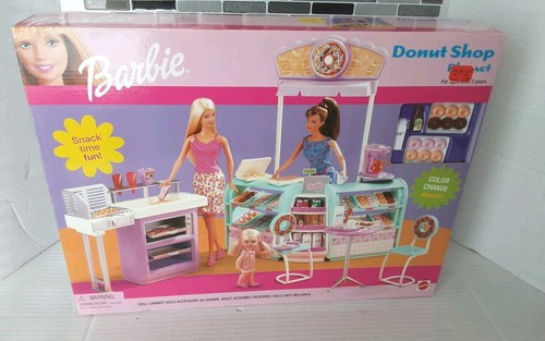 Vintage barbie donut shop - donut,