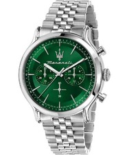 Orologio EPOCA SILVER GREEN