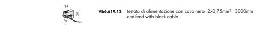 Testata alimentazione con - testata,
