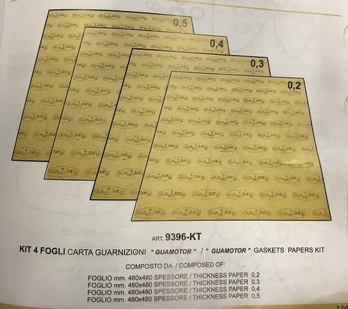 9396 kit fogli carta - kit, 4