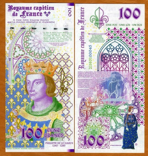 Regno francia 100 franchi - francia,,