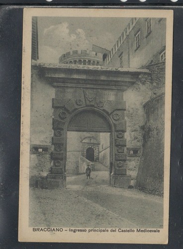 Cartolina bracciano ingresso - cartolina,