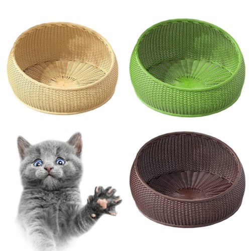 Cuccia per gatti vimini - gatti, in