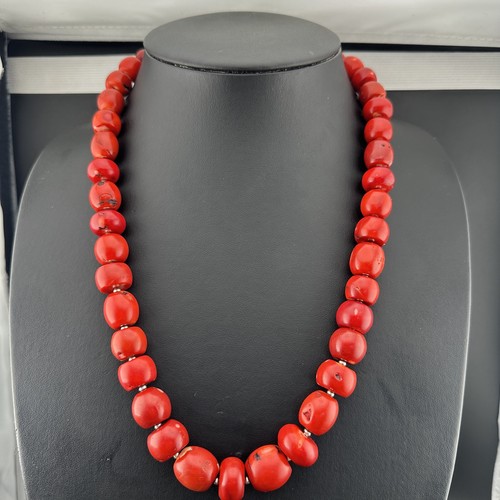 Collana perle corallo - di, di