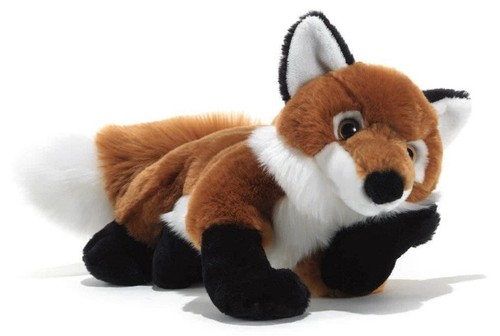 Peluche volpe rossa - peluche, allungata