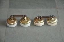2 PC Vintage Vitreo Marca