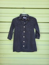 ZARA DENIM CAMICIA ABITO