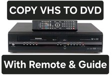 Toshiba copia VHS a DVD VHS
