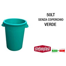 Pattumiera bidone verde - pattumiera,