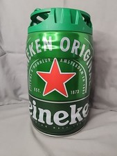 Heineken 5L Mini Fusto Acciaio Birra Lattina Vuota Tiraggio Fusto Uomo Decorazione Grotta