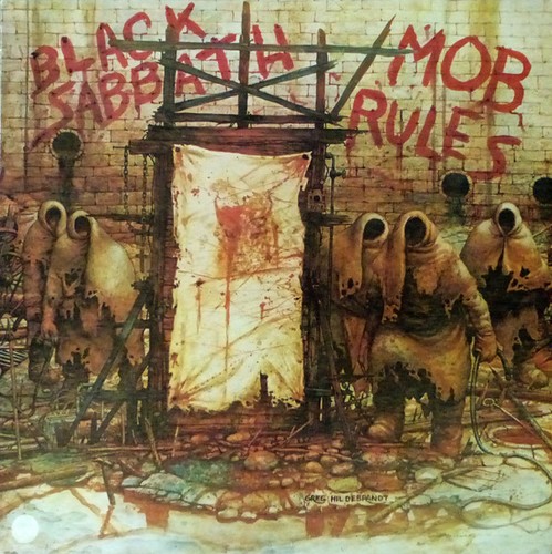 Black sabbath mob - black,