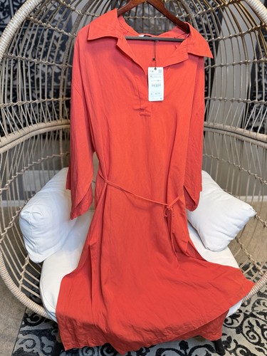 Zara camicia lunga misto - zara, lino