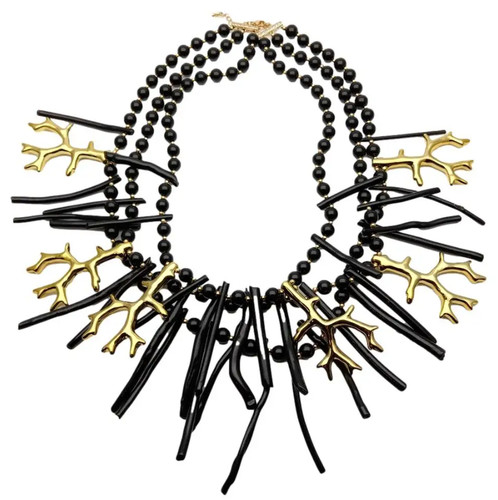 Collana onice corallo - collana, e