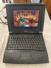 Vintage Laptop Compaq Armada 1592DT 12.1” Pentium MMX 32Mb RAM Windows 98 RS232