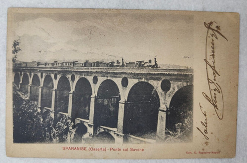 Cartolina sparanise caserta - sparanise,