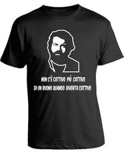 T-SHIRT  BUD SPENCER TERENCE HILL LO CHIAMAVANO TRINITA IDEA REGALO