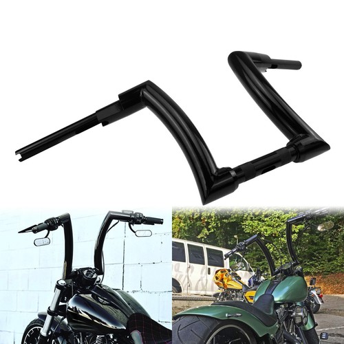 Manubrio nero mm riser - 12",
