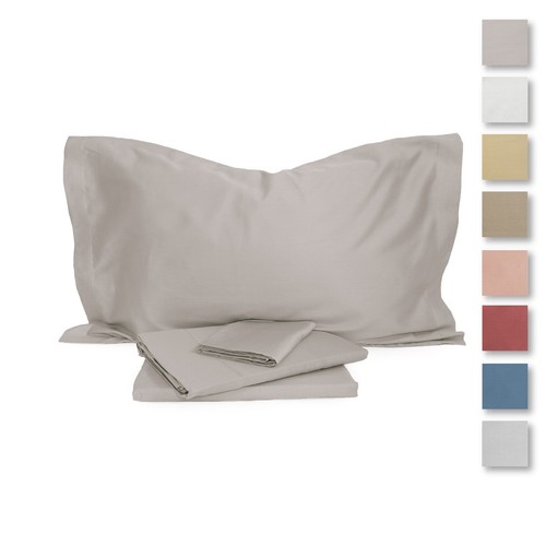 Completo copripiumino raso - raso, di
