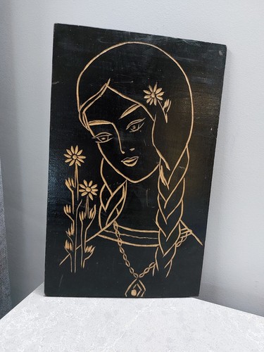 Quadro legno intagliato - legno,