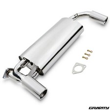 SISTEMA DI SCARICO INOX SILENZIATORE SCATOLA POSTERIORE PER ROVER MGTF MGF MG TF 1.8 02-05