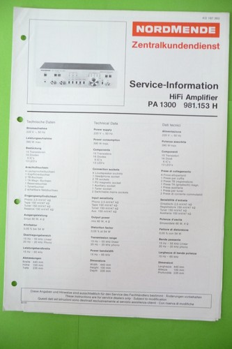Manuale servizio per - servizio,