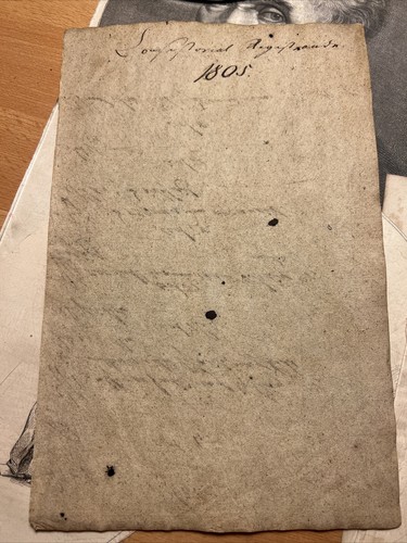 Manoscritto antico originale