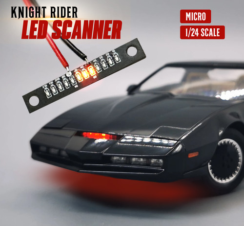 Scanner led rc knight - rc,