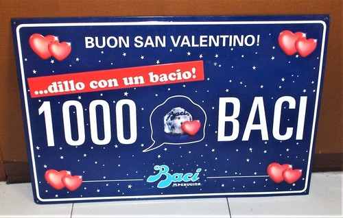 Insegna baci perugina 1000 - insegna,