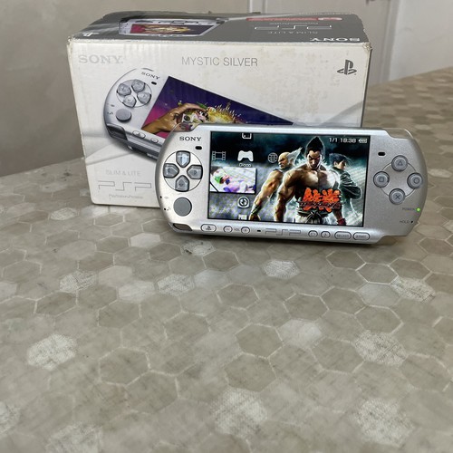 Sony psp 3004 silver - psp, moddata