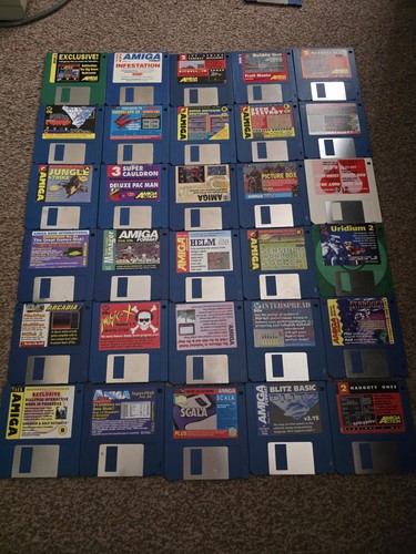 Dischi amiga giochi demo - dischi,