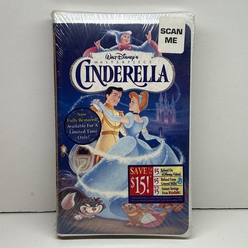 Cinderella new sealed vhs - cinderella,