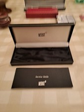 Vintage MONT BLANC Pen Box Astuccio Originale E Libretto.